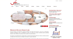 Desktop Screenshot of microcoreresearch.com