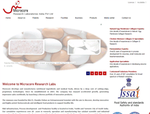 Tablet Screenshot of microcoreresearch.com